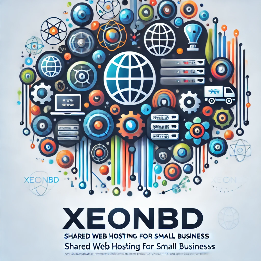Shared web hosting option for small business websites