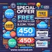Special Offer Free Hosting .COM