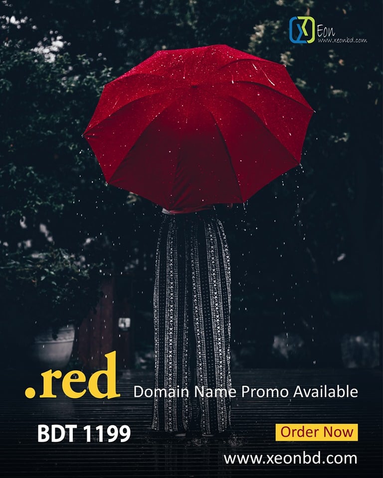 Special Offer: .RED Domain Registration