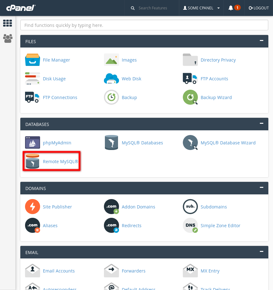 Enable Remote MySQL Connections in cPanel